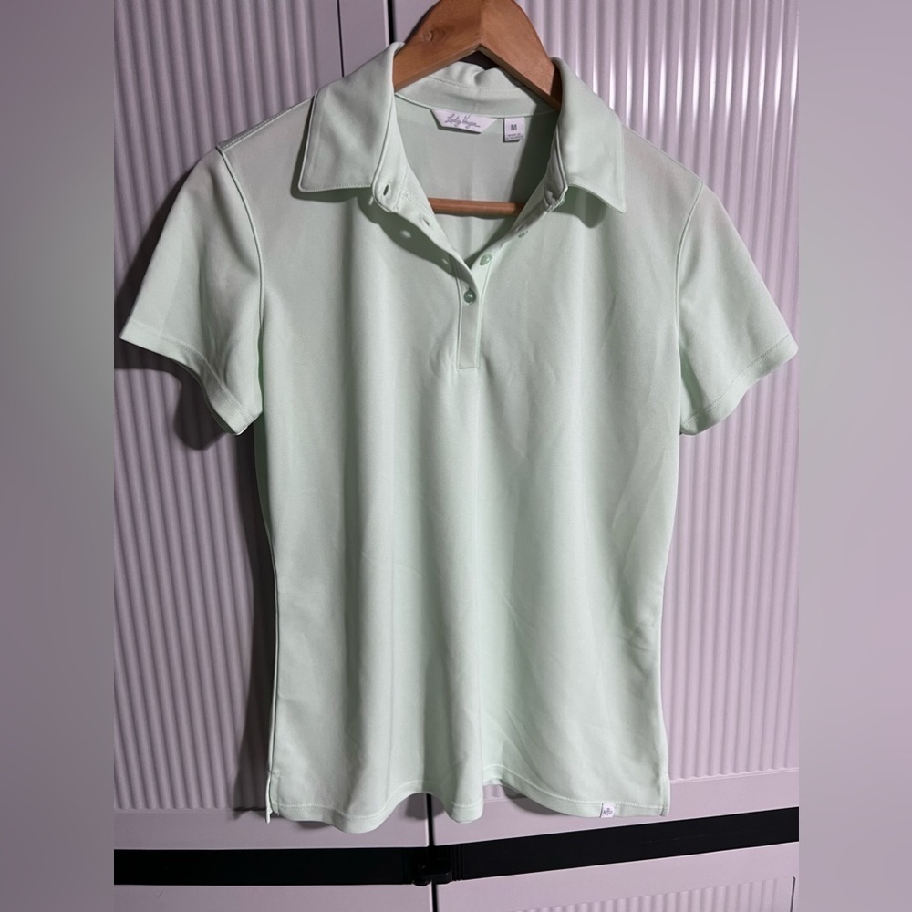 Lady Hagen Polo Shirt Womens M Short Sleeve Tennis Golf